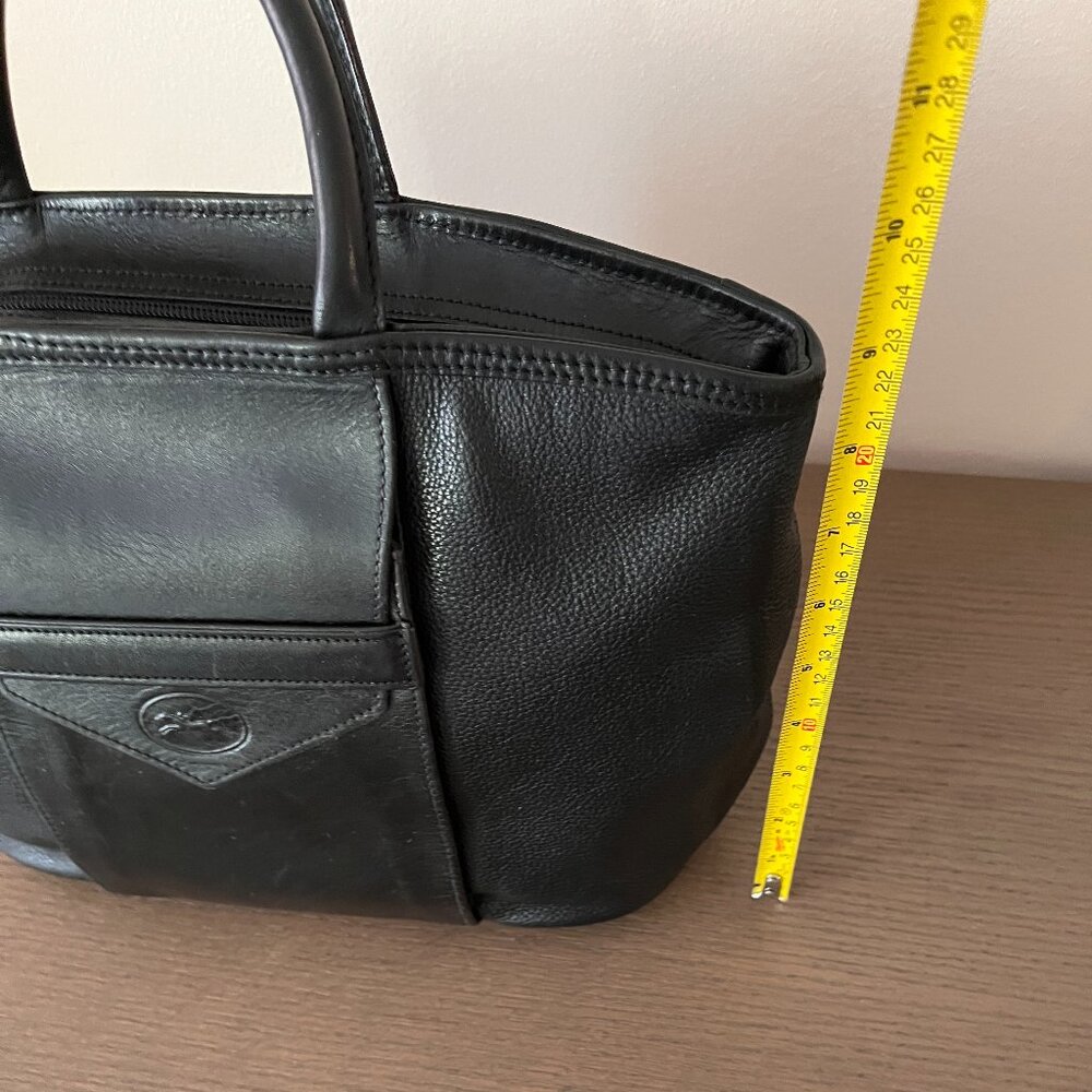 Vintage Longchamp Leather Top Handle Bag - Picture 9 of 10